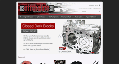 Desktop Screenshot of offthelineperformance.com